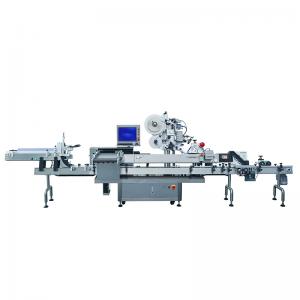  High Speed Horizontal Ampoules Labeling and Tray inserting Machine